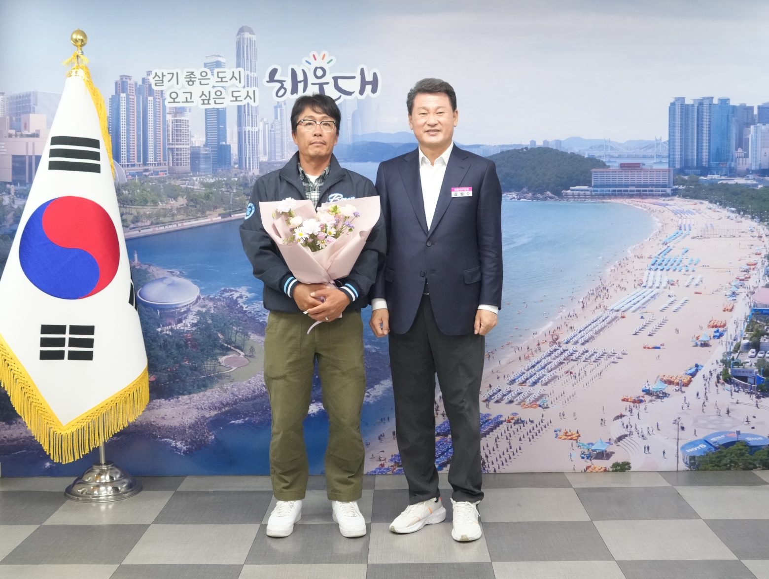 261028-해운대구청 요트팀 '아시안게임 ·전국체전 우수성적 축하' 접견
