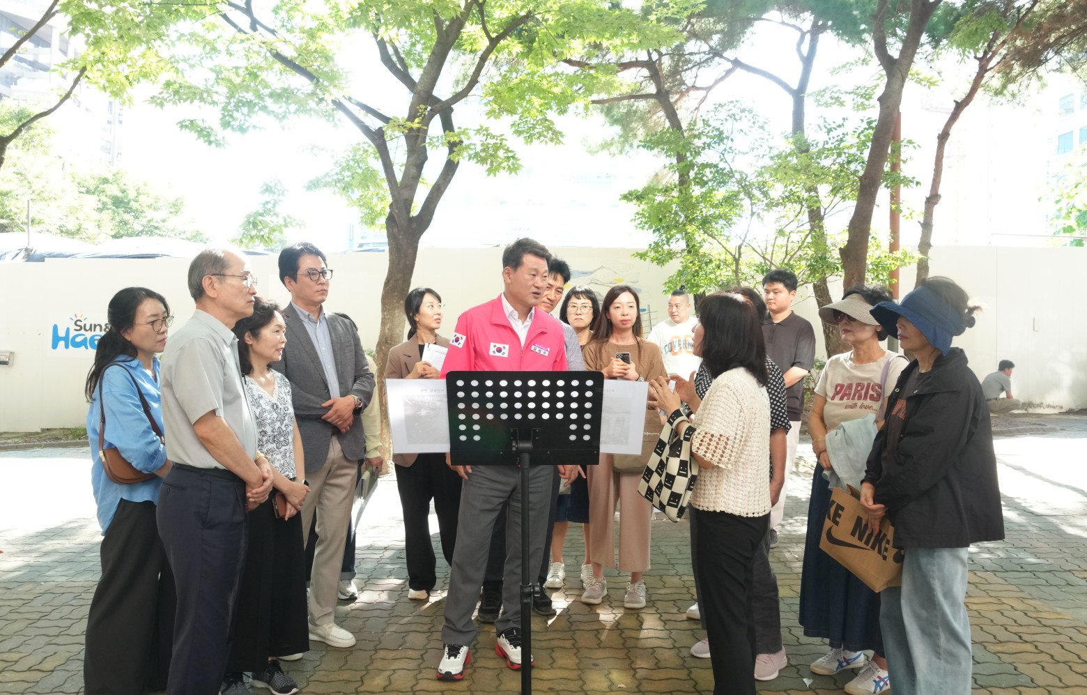 260908-현장속으로, 구민곁으로(우동, 좌동)